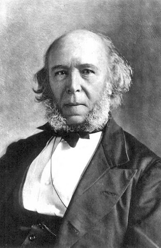 Herbert Spencer foi bastante influenciado pelo pensamento de Charles Darwin.